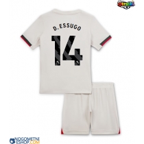 Otroški Nogometni dresi Chelsea Dario Essugo #14 Gostujoči 2025-26 Kratek Rokav (+ Kratke hlače)